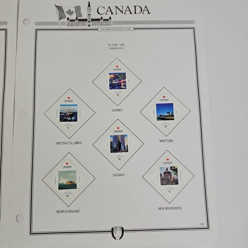 Stamps Canada Collection Will Jackman Jos Montferrand Laura Secord Jerry Potts - Picture 3 of 11